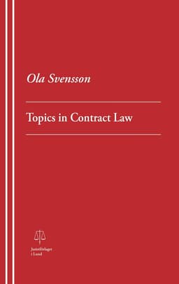 Topics in Contract Law