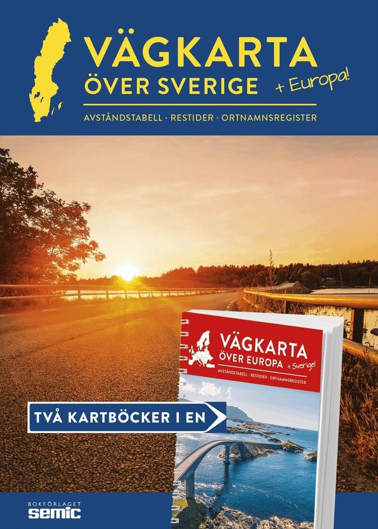 Omslag till boken Vägkarta över Sverige och Europa