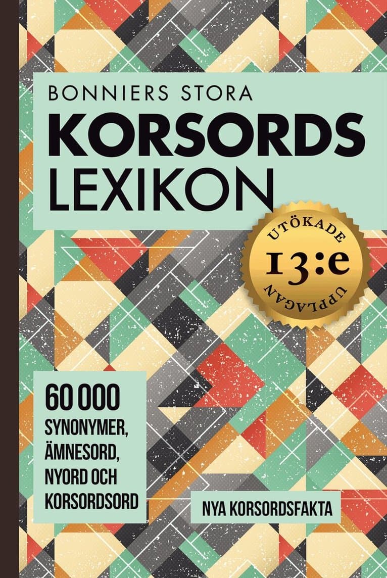 Korsordslexikon, 13:e omarbetade utgåvan