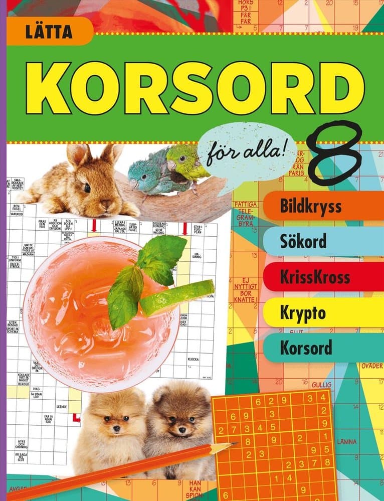 Lätta korsord för alla! 8