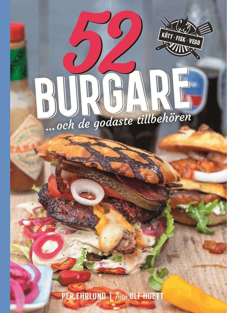 52 burgare och de godaste tillbehören