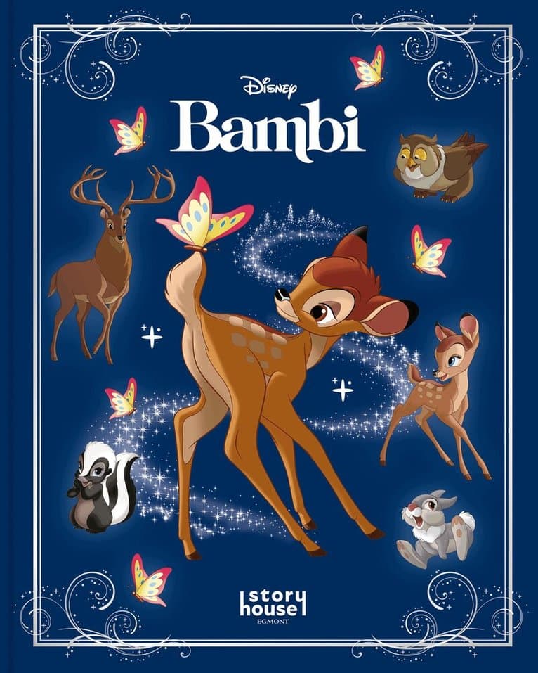 Omslag till boken Bambi