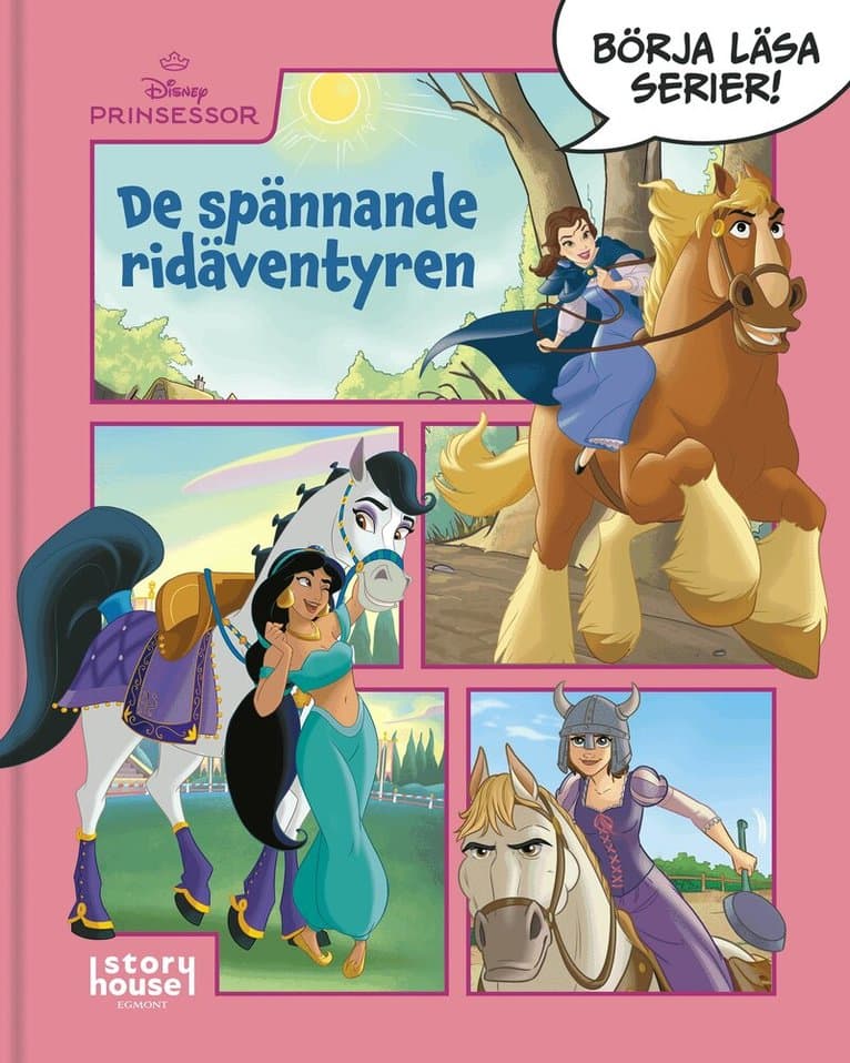Disney prinsessor. De spännande ridäventyren