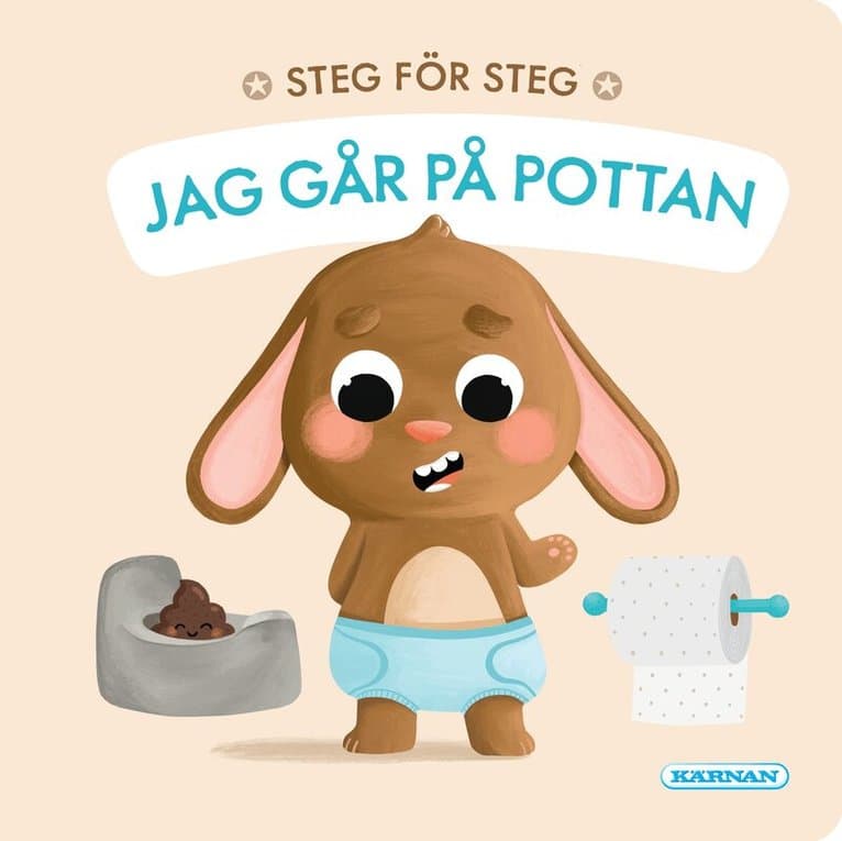 Omslag till boken Jag går på pottan