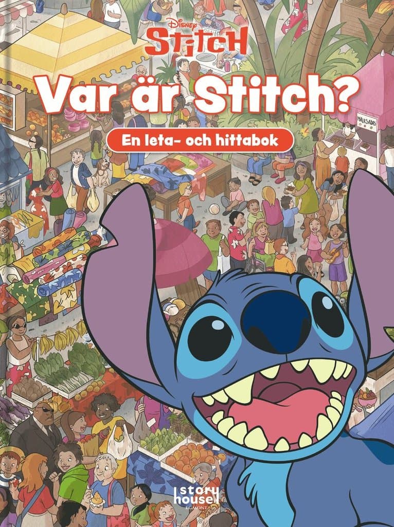 Var är Stitch? : en leta och hittabok