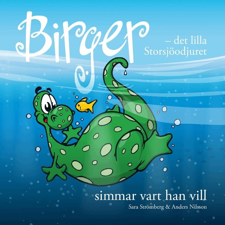 Birger - det lilla Storsjöodjuret simmar vart han vill