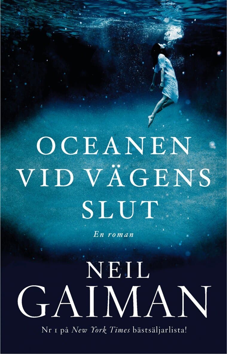 Omslag till boken Oceanen vid vägens slut av Neil Gaiman