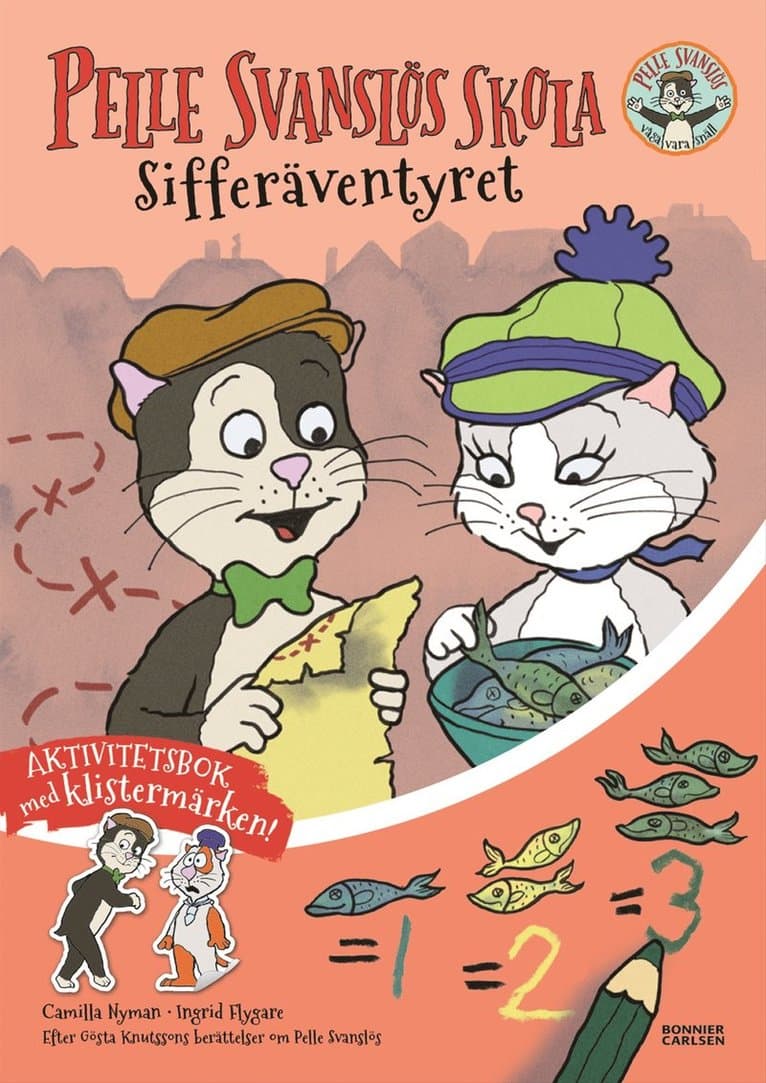 Pelle Svanslös skola. Sifferäventyret