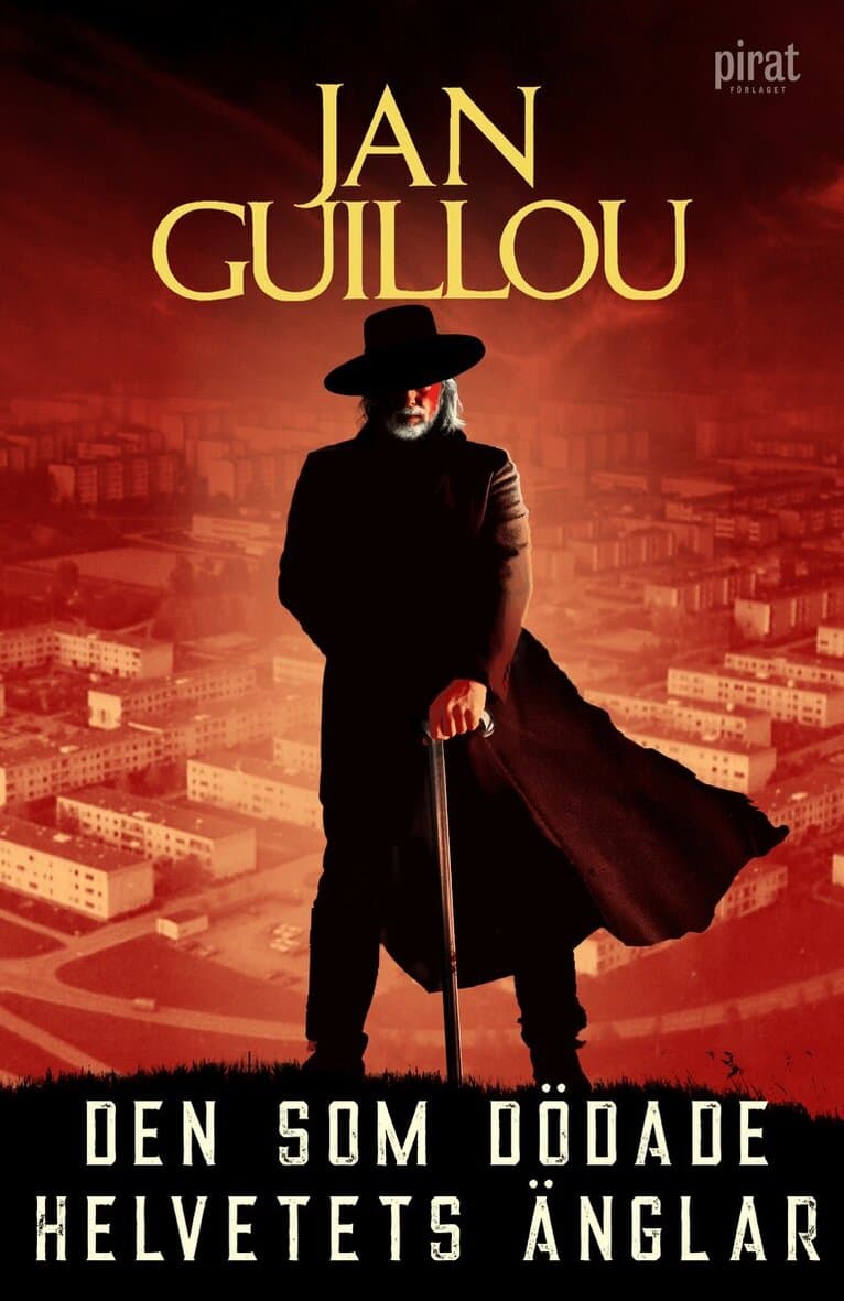 Omslag till boken Den som dödade helvetets änglar av Jan Guillou