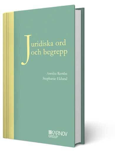 Juridiska ord och begrepp