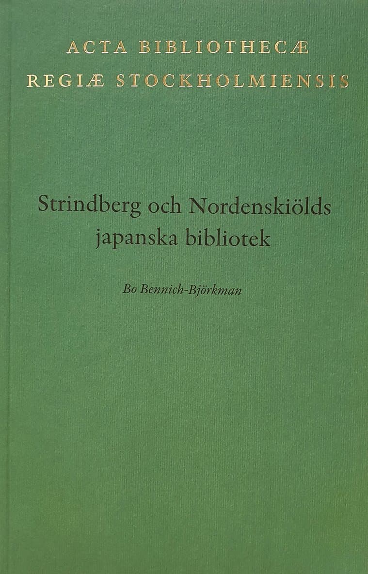 Strindberg och Nordenskiölds japanska bibliotek
