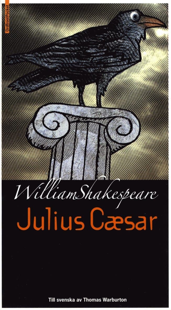Omslag till boken Julius Caesar av William Shakespeare