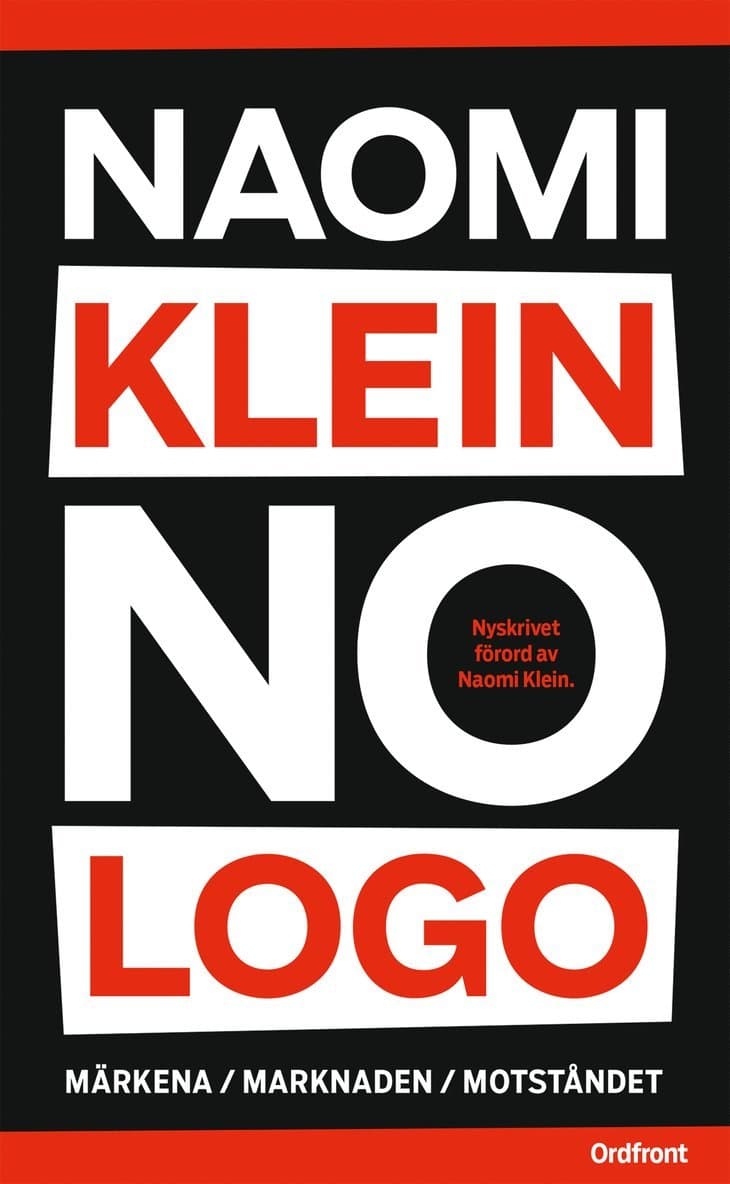 Omslag till boken No logo av Naomi Klein
