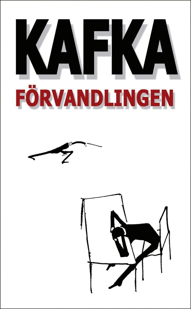 Omslag till boken Förvandlingen av Franz Kafka