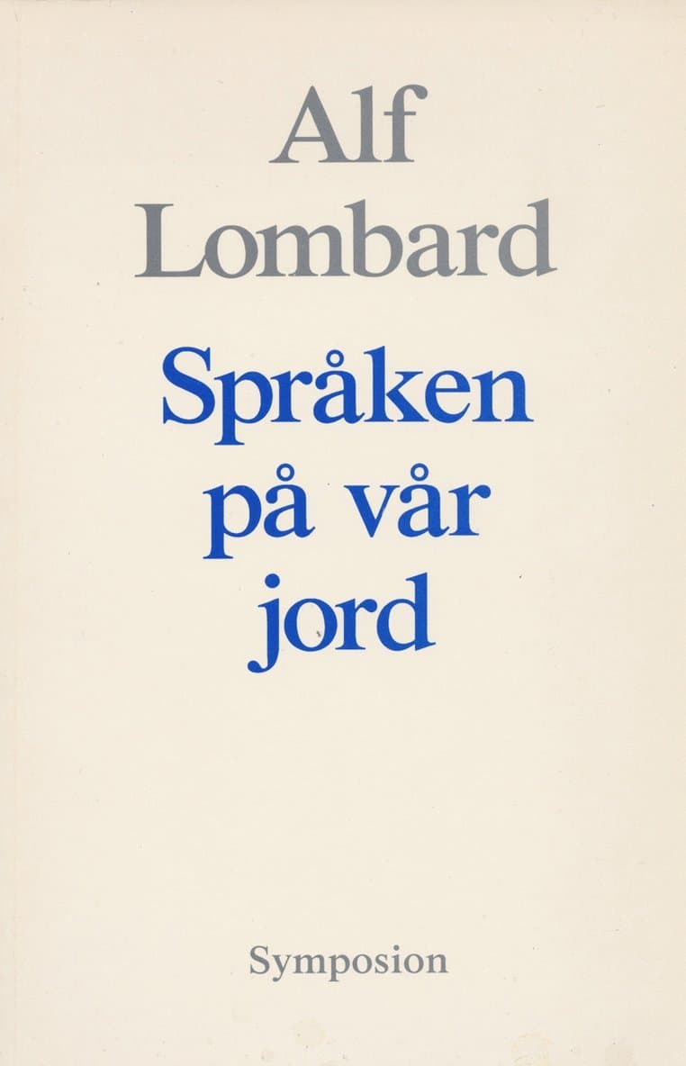Språken på vår jord