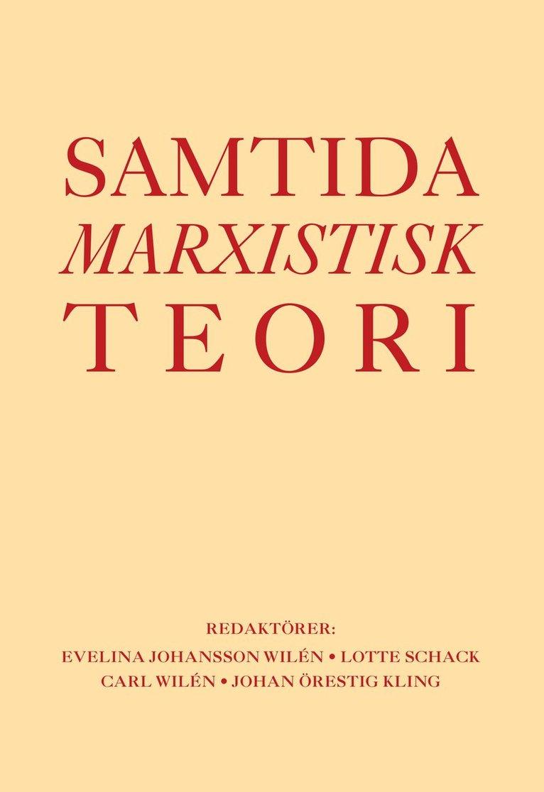 Samtida marxistisk teori