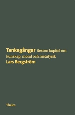 Tankegångar : sexton kapitel om kunskap, moral och metafysik