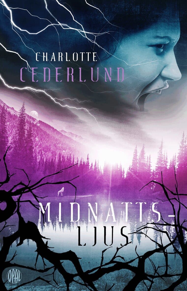 Omslag till boken Midnattsljus av Charlotte Cederlund