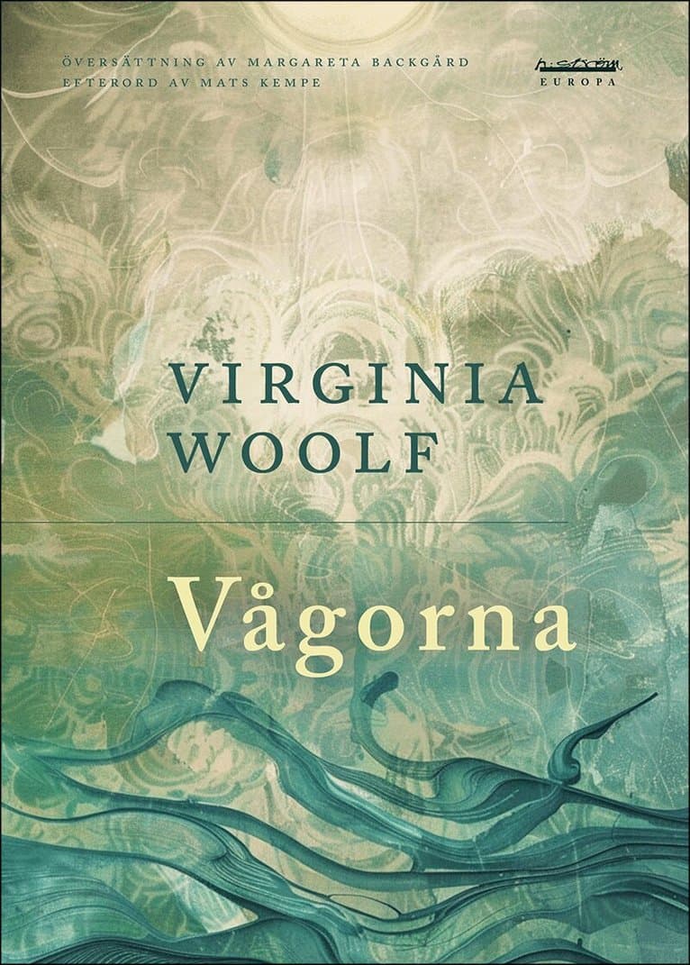 Omslag till boken Vågorna av Virginia Woolf