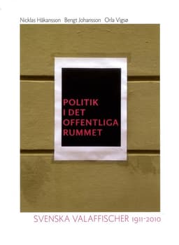 Politik i det offentliga rummet : svenska valaffischer 1911-2010