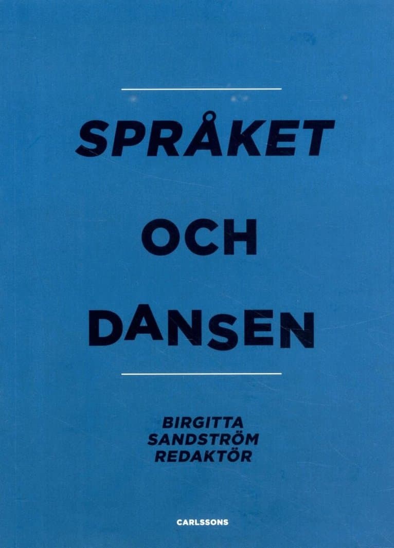 Språket och dansen