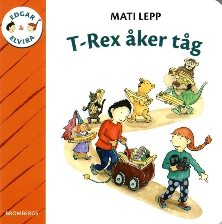 T-rex åker tåg
