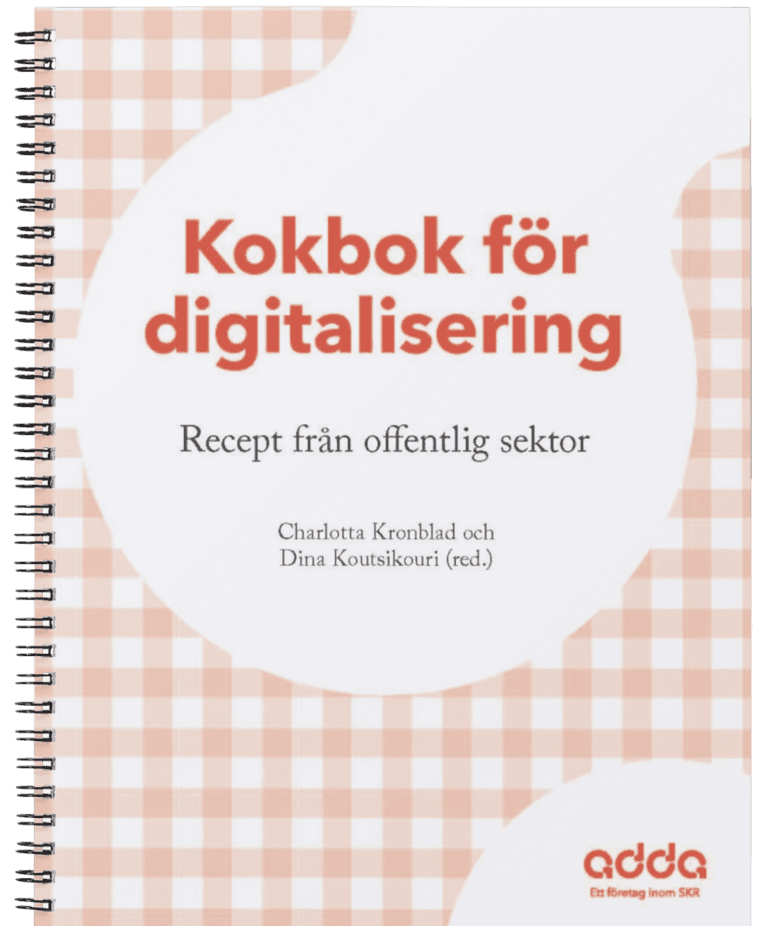 Kokbok för digitalisering, recept från offentlig sektor