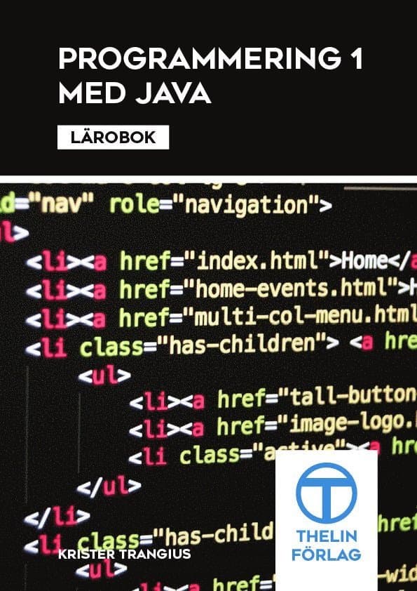 Programmering 1 med Java - Lärobok