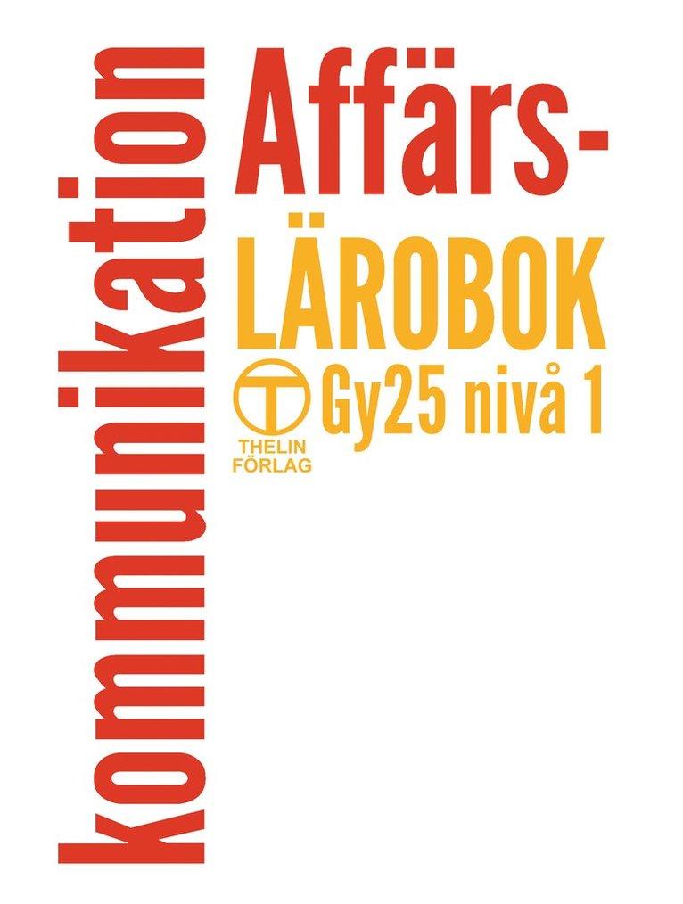 Affärskommunikation Gy25 - Lärobok