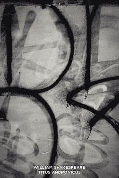 Omslag till boken Titus Andronicus av William Shakespeare