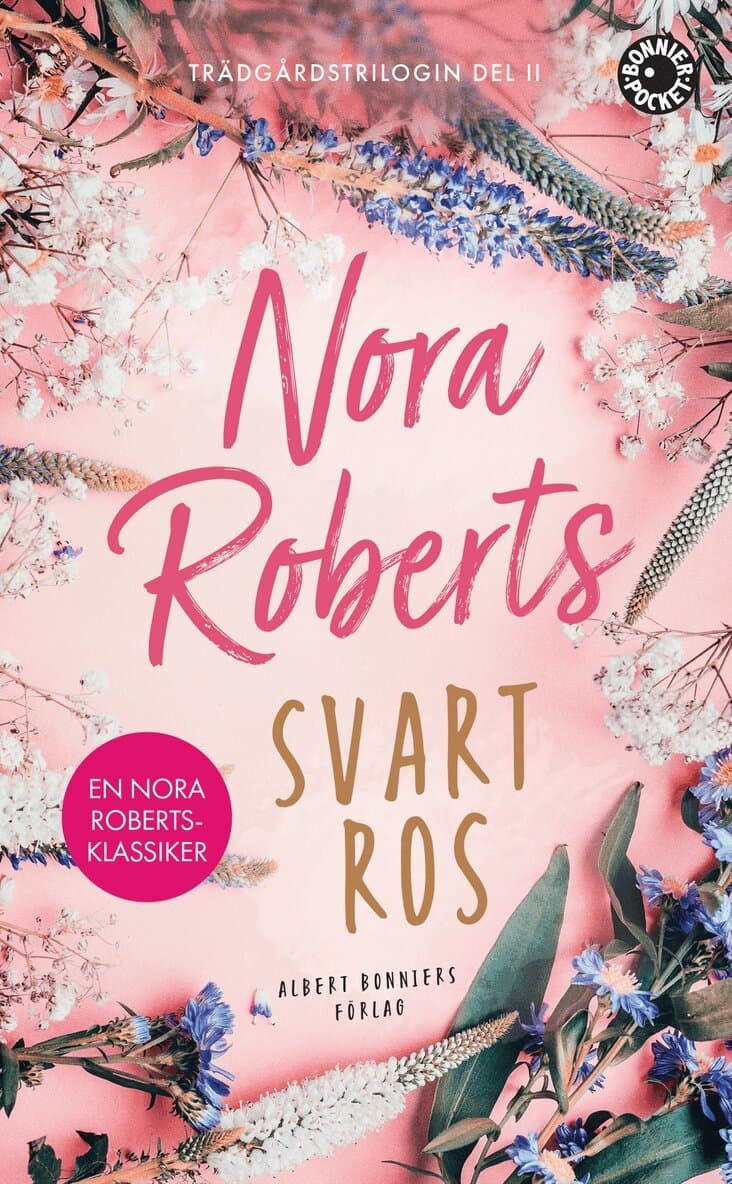 Omslag till boken Svart ros av Nora Roberts