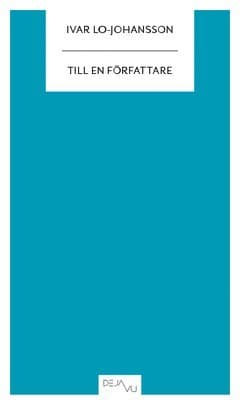 Till en författare