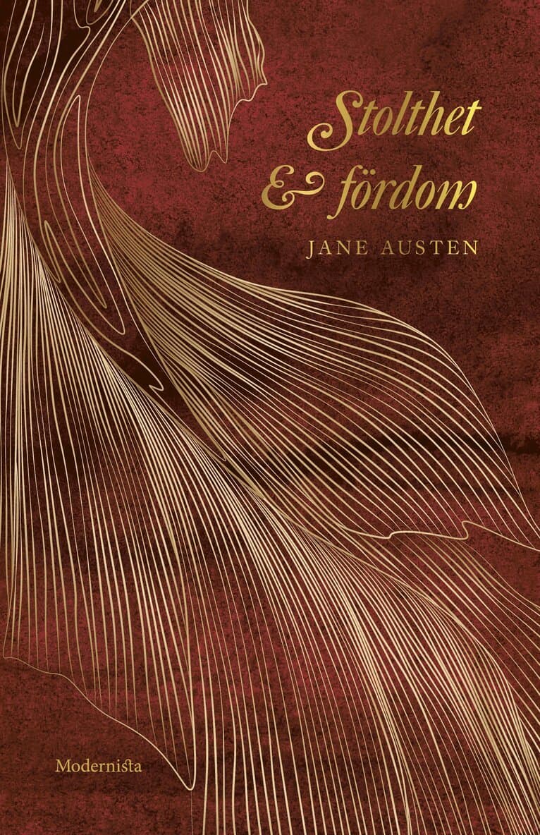 Omslag till boken Stolthet och fördom av Jane Austen