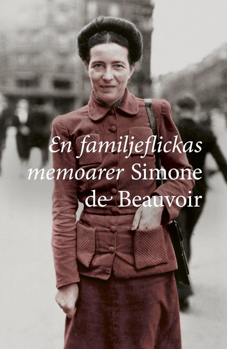 Omslag till boken En familjeflickas memoarer av Simone de Beauvoir