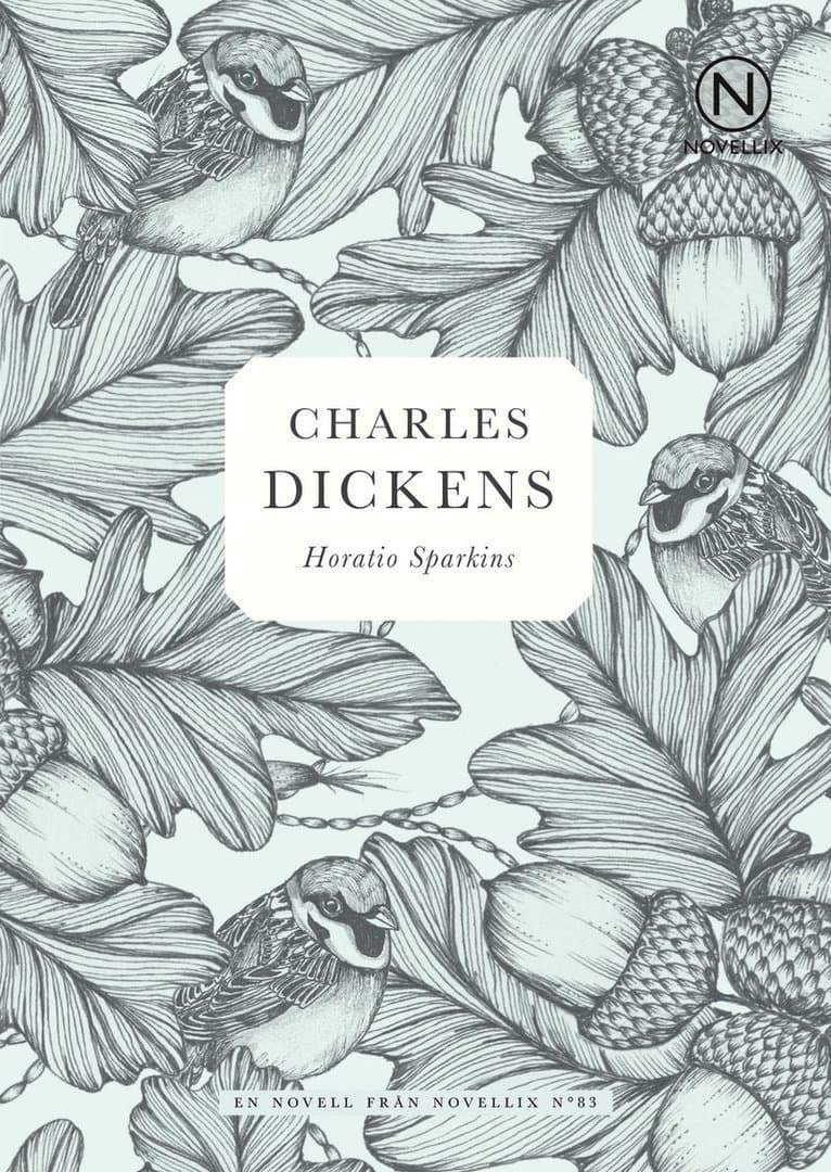 Omslag till boken Horatio Sparkins av Charles Dickens