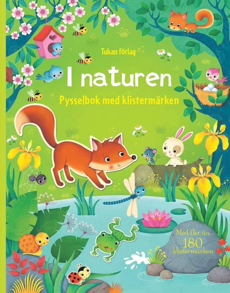 I naturen : pysselbok med klistermärken