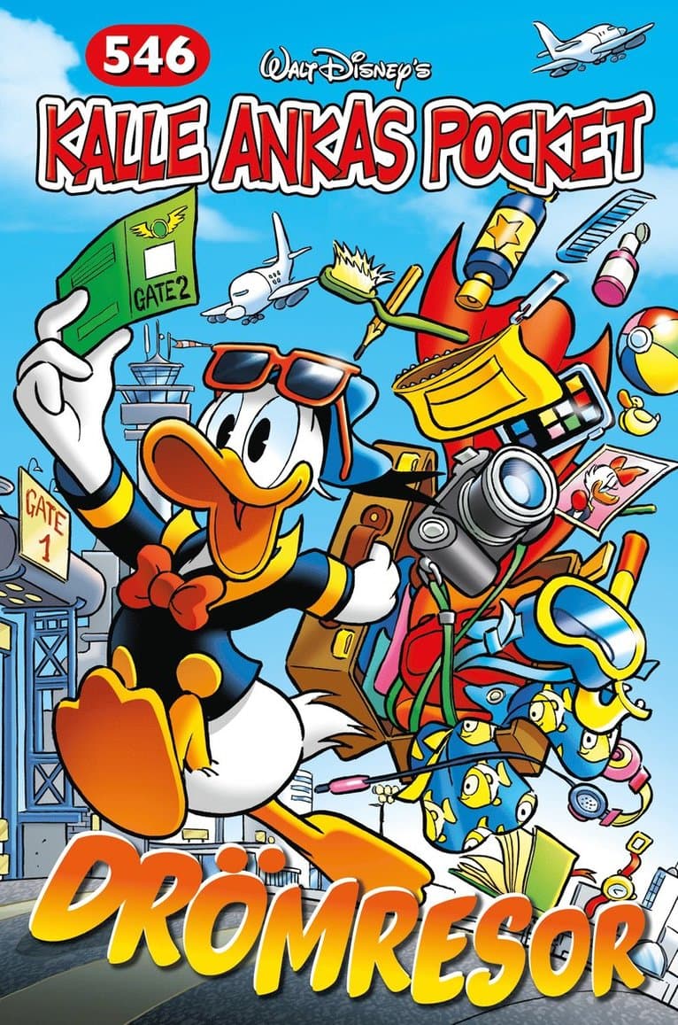 Kalle Ankas Pocket 546. Drömresor