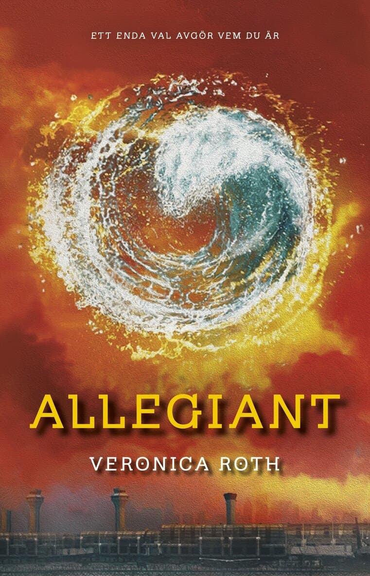 Omslag till boken Allegiant av Veronica Roth