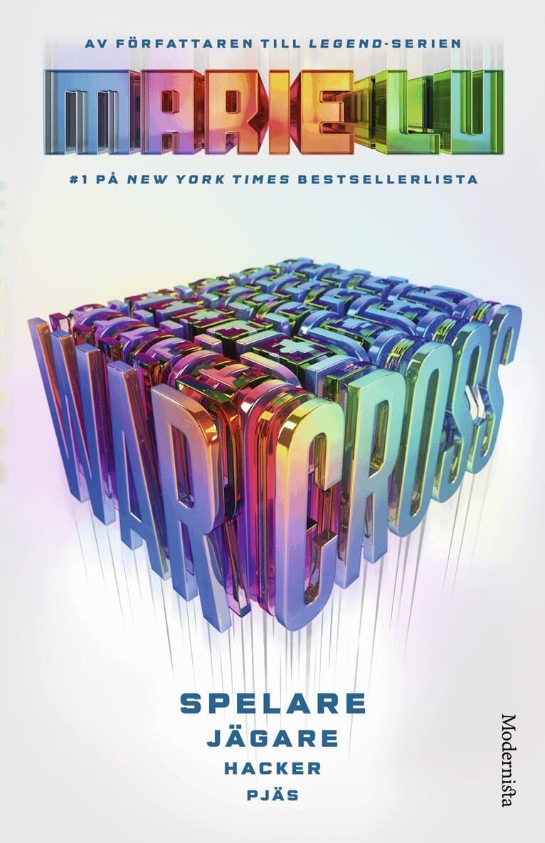 Omslag till boken Warcross av Marie Lu