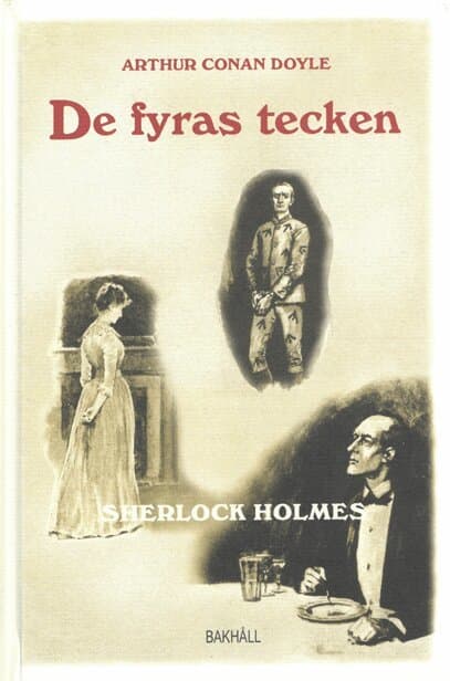 Omslag till boken De fyras tecken av Arthur Conan Doyle
