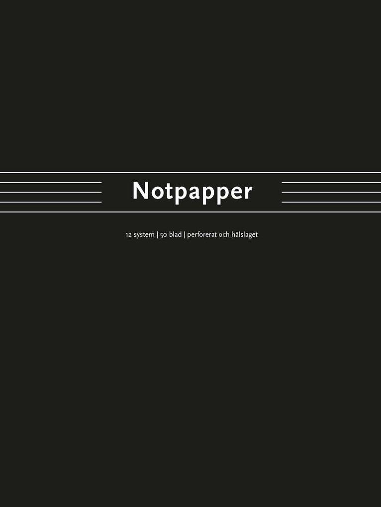 Notpapper 12 system spiralbunden