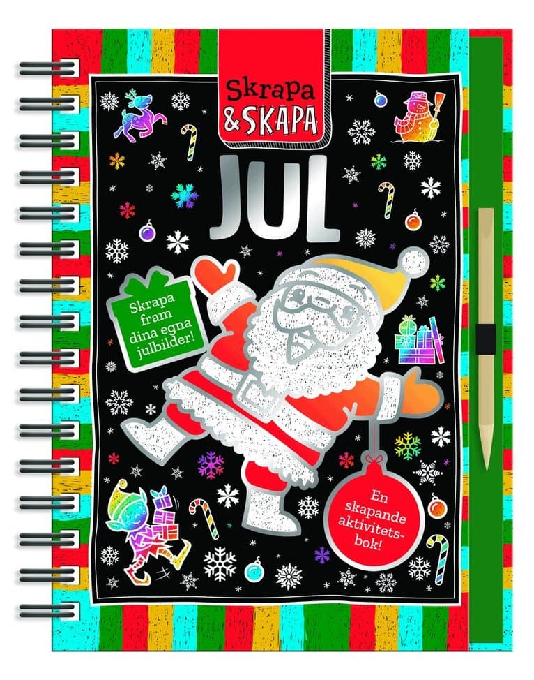 Skrapa och skapa. Jul