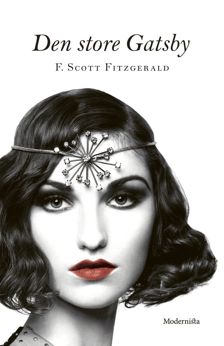 Omslag till boken Den store Gatsby av F. Scott Fitzgerald