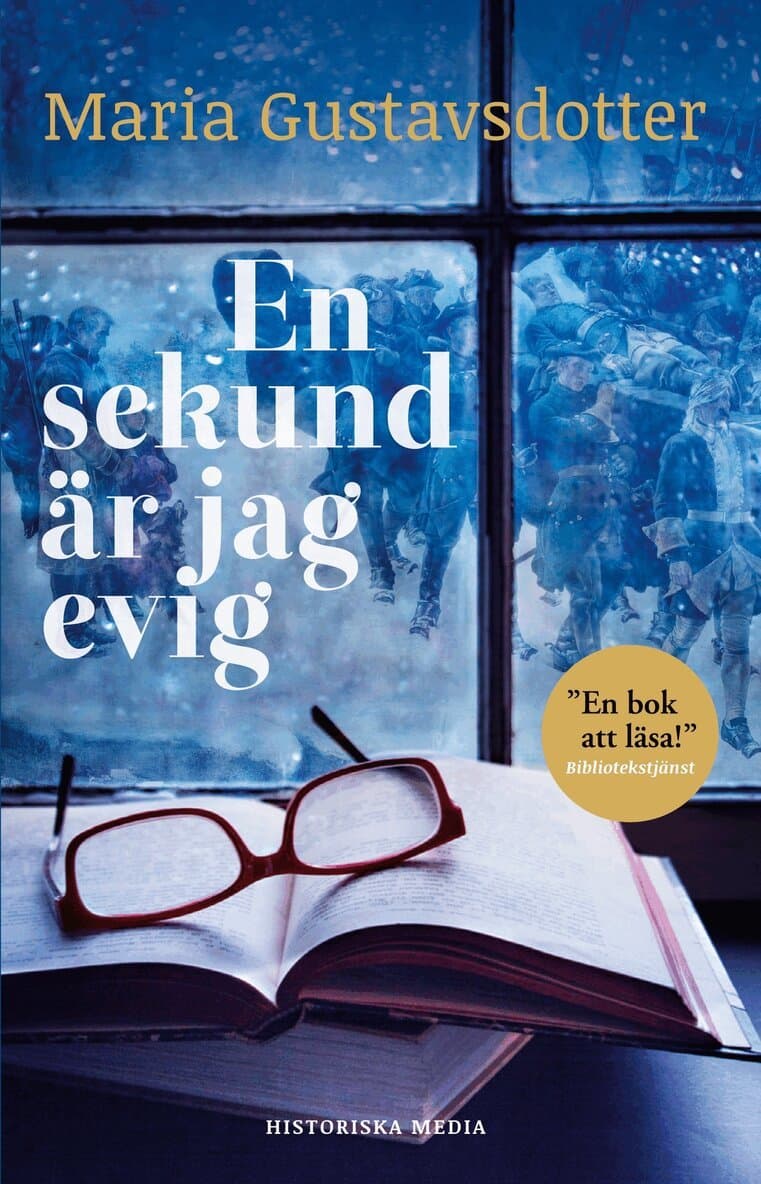Omslag till boken En sekund är jag evig av Maria Gustavsdotter