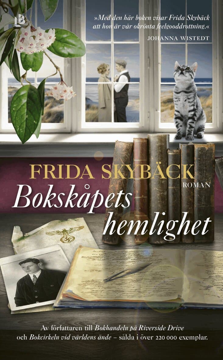 Omslag till boken Bokskåpets hemlighet av Frida Skybäck