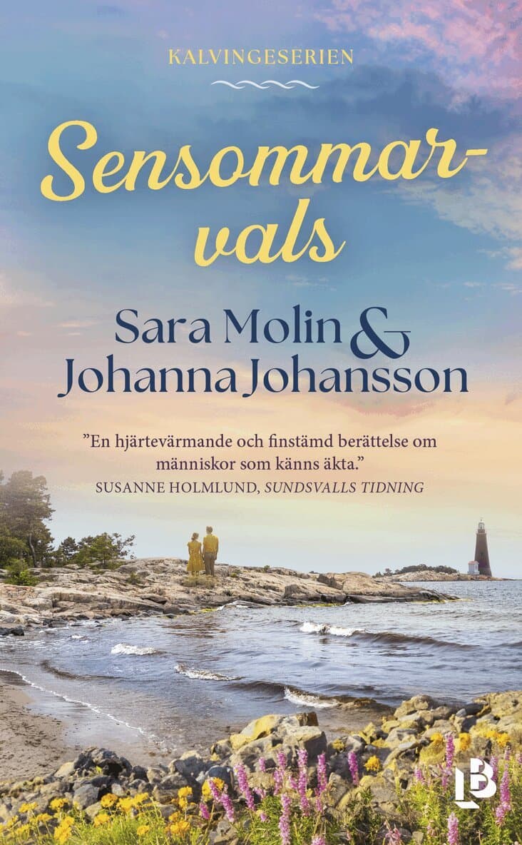 Omslag till boken Sensommarvals av Sara Molin