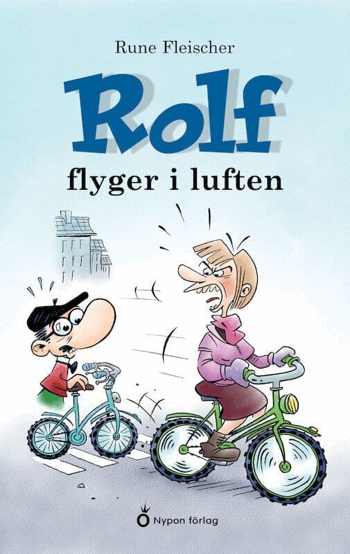 Rolf flyger i luften