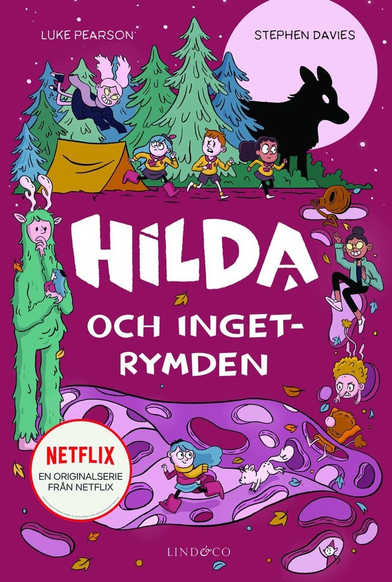 Omslag till boken Hilda och Ingetrymden av Luke Pearson