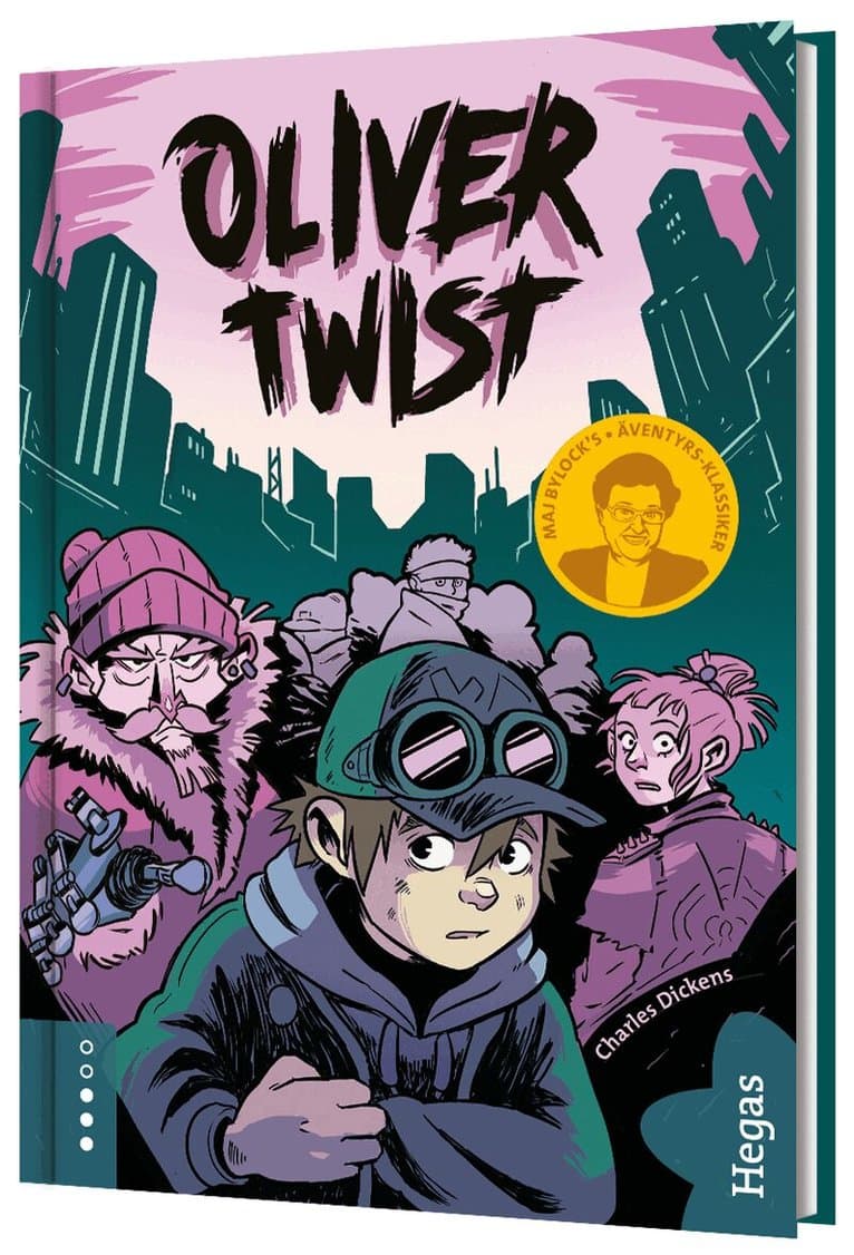 Omslag till boken Oliver Twist av Charles Dickens