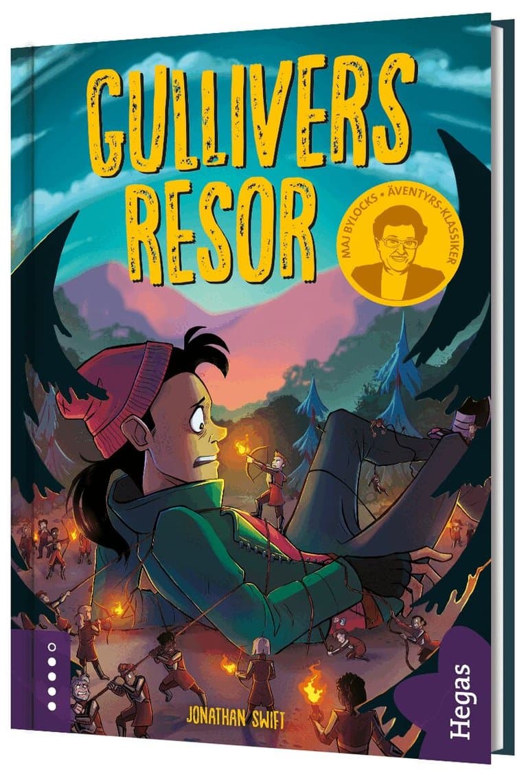 Omslag till boken Gullivers resor av Jonathan Swift